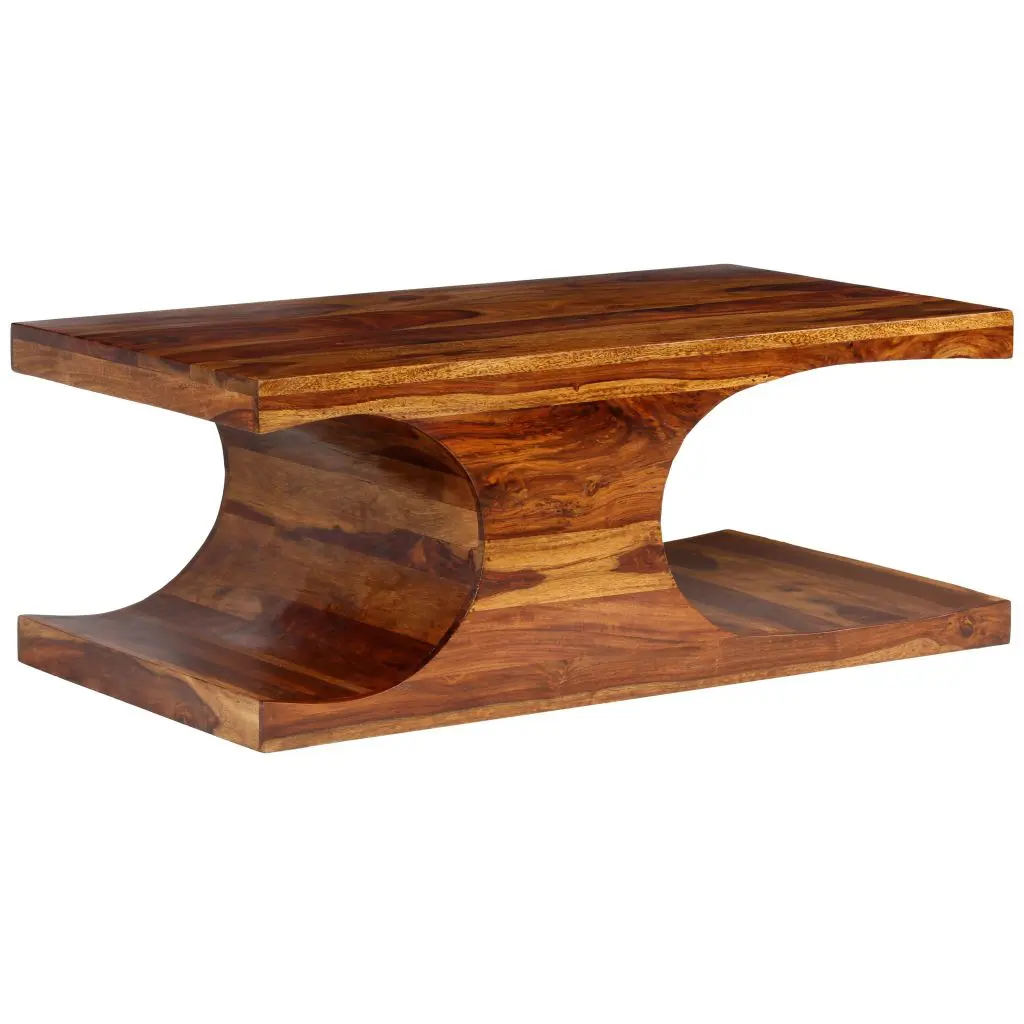 vidaXL Coffee Table Solid Sheesham Wood 90x50x35 cm