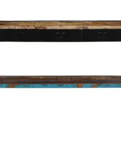 vidaXL Console Table Solid Reclaimed Wood 120x30x76 cm