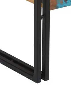 vidaXL Console Table Solid Reclaimed Wood 120x30x76 cm