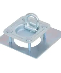 vidaXL Lashing Rings for Trailer 6 pcs Galvanised Steel 2000 kg