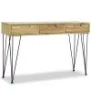 vidaXL Console Table 120x35x76 cm Solid Teak