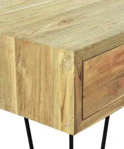 vidaXL Console Table 120x35x76 cm Solid Teak