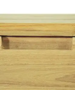 vidaXL Console Table 120x35x76 cm Solid Teak