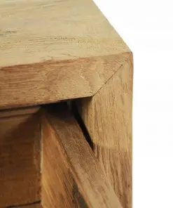 vidaXL Bedside Cabinet 40x30x50 cm Solid Teak
