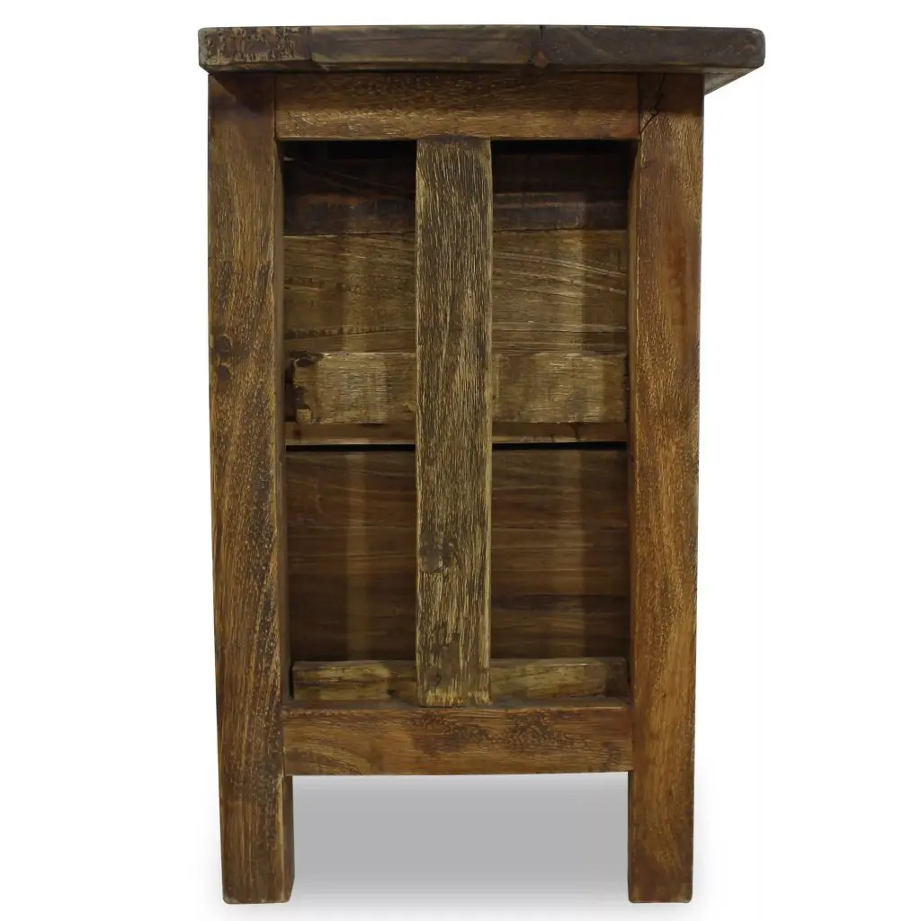 vidaXL Nightstand Solid Reclaimed Wood 40x30x51 cm