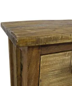 vidaXL Nightstand Solid Reclaimed Wood 40x30x51 cm
