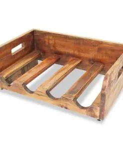 vidaXL Wine Racks 4 pcs for 16 Bottles Solid Reclaimed Wood