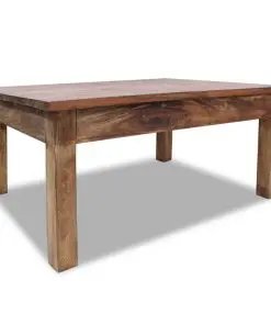 vidaXL Coffee Table Solid Reclaimed Wood 98x73x45 cm