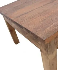 vidaXL Coffee Table Solid Reclaimed Wood 98x73x45 cm