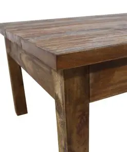 vidaXL Coffee Table Solid Reclaimed Wood 98x73x45 cm