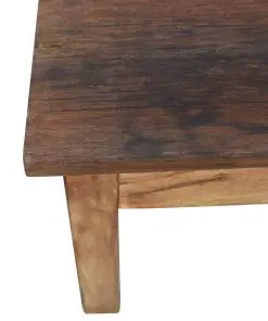 vidaXL Coffee Table Solid Reclaimed Wood 98x73x45 cm