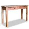 vidaXL Console Table Solid Reclaimed Wood 123x42x75 cm