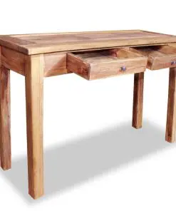 vidaXL Console Table Solid Reclaimed Wood 123x42x75 cm