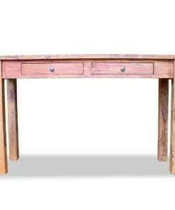vidaXL Console Table Solid Reclaimed Wood 123x42x75 cm