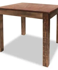 vidaXL Dining Table Solid Reclaimed Wood 82x80x76 cm