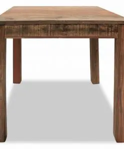 vidaXL Dining Table Solid Reclaimed Wood 82x80x76 cm