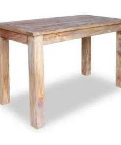 vidaXL Dining Table Solid Reclaimed Wood 120x60x77 cm