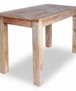 vidaXL Dining Table Solid Reclaimed Wood 120x60x77 cm