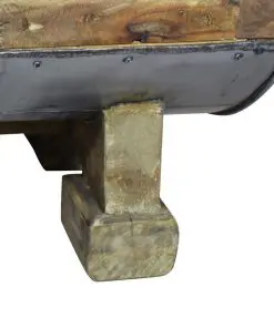 vidaXL Coffee Table Solid Reclaimed Wood 90x50x35 cm