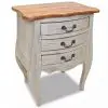 vidaXL Bedside Cabinet Solid Reclaimed Wood 48x35x64 cm vidaXL Bedside Cabinet Solid Reclaimed Wood 48x35x64 cm
