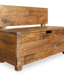 vidaXL Bench Solid Reclaimed Wood 86x40x60 cm