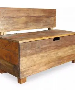 vidaXL Bench Solid Reclaimed Wood 86x40x60 cm
