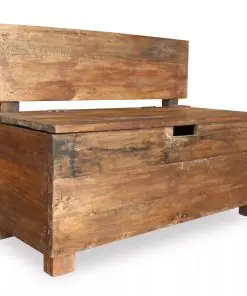 vidaXL Bench Solid Reclaimed Wood 86x40x60 cm
