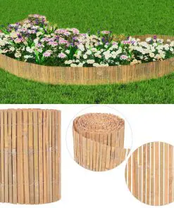 vidaXL Bamboo Fence 1000×30 cm