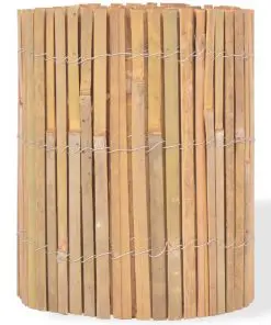 vidaXL Bamboo Fence 1000×30 cm