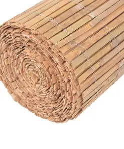 vidaXL Bamboo Fence 1000×30 cm