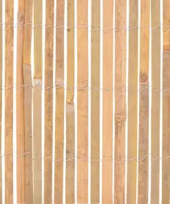 vidaXL Bamboo Fence 1000×30 cm