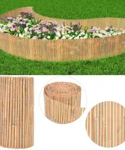 vidaXL Bamboo Fence 1000×50 cm