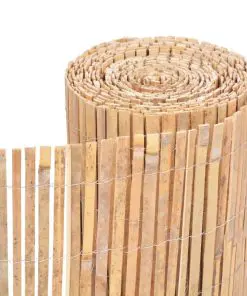 vidaXL Bamboo Fence 1000×50 cm