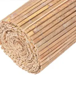 vidaXL Bamboo Fence 1000×50 cm