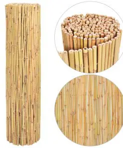 vidaXL Bamboo Fence 300×150 cm