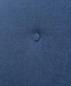 vidaXL Armchair Blue Fabric