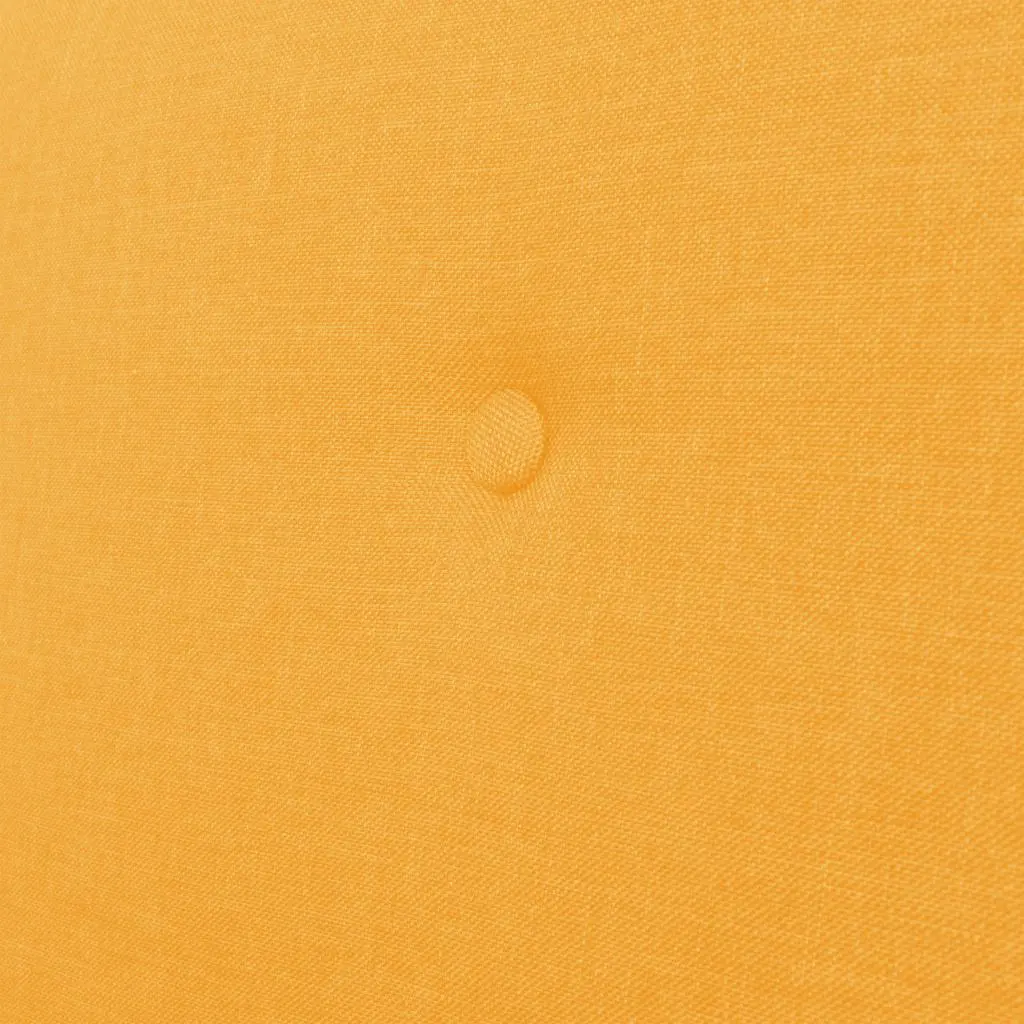 vidaXL Armchair Yellow Fabric