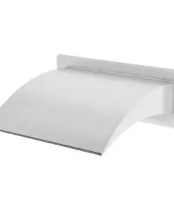 vidaXL Pool Fountain Stainless Steel 30x9x26 cm Silver