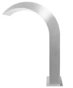 vidaXL Pool Fountain Stainless Steel 45x30x65 cm Silver