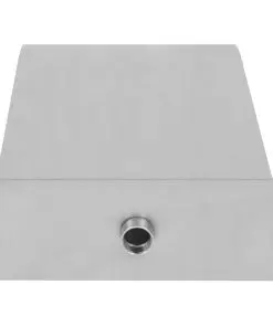 vidaXL Pool Fountain Stainless Steel 45x30x65 cm Silver