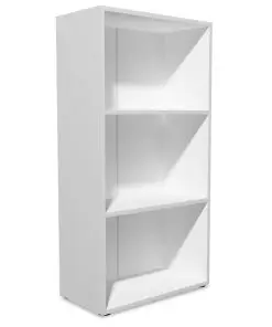 vidaXL Bookshelf Chipboard 60x31x116.5 cm White