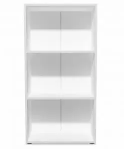 vidaXL Bookshelf Chipboard 60x31x116.5 cm White