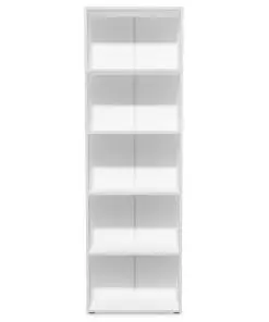 vidaXL Bookshelf Chipboard 60x31x190 cm White