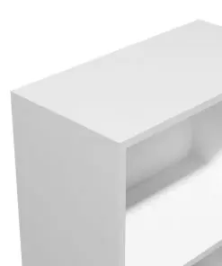 vidaXL Bookshelf Chipboard 60x31x190 cm White