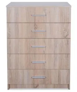 vidaXL Storage Cabinet Chipboard 71x35x108 cm Oak