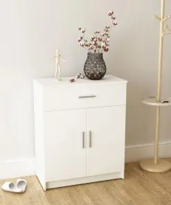 vidaXL Sideboard Chipboard 71x35x88 cm White