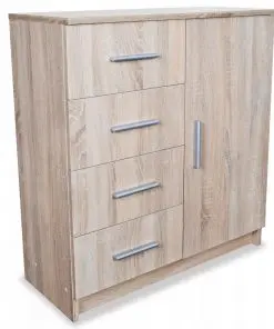 vidaXL Sideboard Chipboard 79x35x88 cm Oak