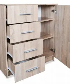 vidaXL Sideboard Chipboard 79x35x88 cm Oak