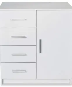 vidaXL Sideboard Chipboard 79x35x88 cm White