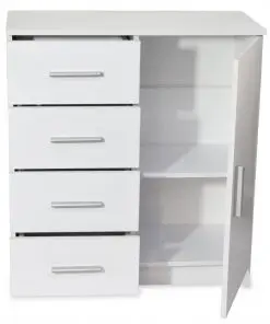 vidaXL Sideboard Chipboard 79x35x88 cm White